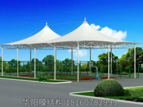 看台膜结构篮球场ktm003