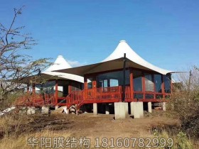 户外膜结构帐篷酒店zpm006