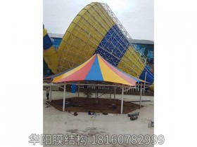 商业广场膜结构游乐场sym003